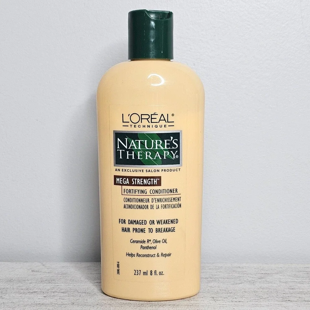 L'OREAL Natures Therapy Mega Strength Forifying Conditioner Discontinued NEW 8oz